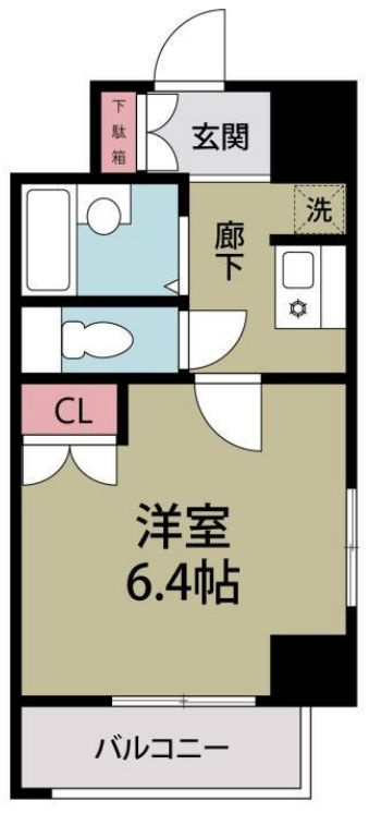 フォーラムビル（Ｋ－１２９）の間取り