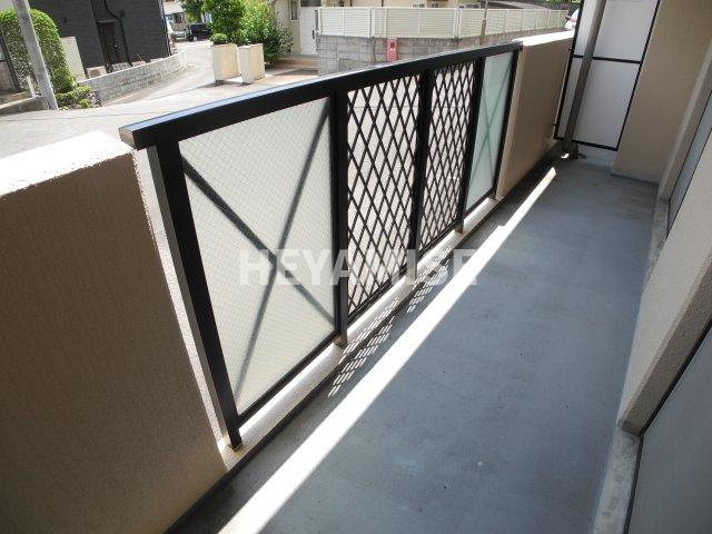 脇崎マンションⅡのバルコニー