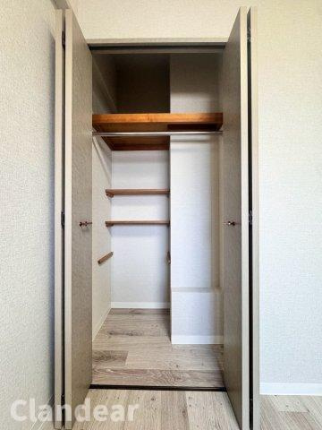 クレアール草加の収納|ドキドキの新生活も、安心してスタート。ぴったりの住まいを見つけませんか？クランディアが一緒に住まい選びをサポートします‼　まずは、お気軽にお問合せください　＃クランディア