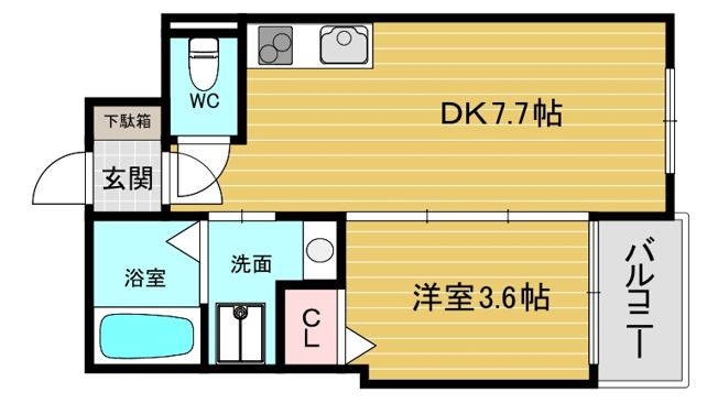 【間取り】 | Ａｑｕａｍａｒｉｎｅ西北
