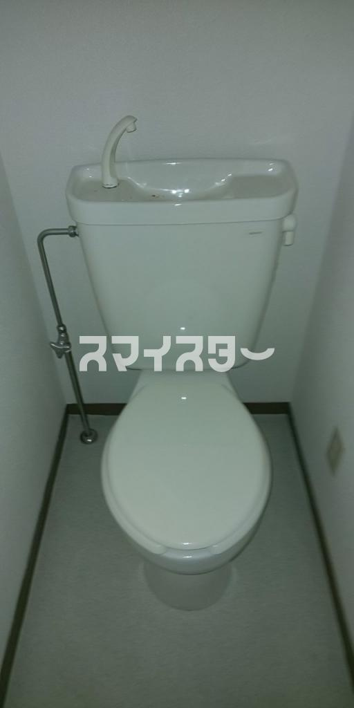 板橋区大山町の賃貸マンションのトイレ