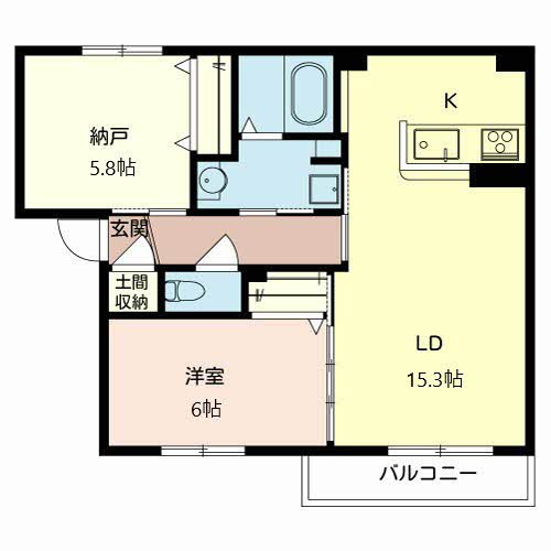 【間取り】 | シャーメゾン鮎川