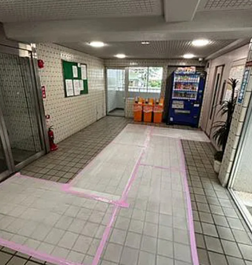 グローリア初穂高田馬場のロビー