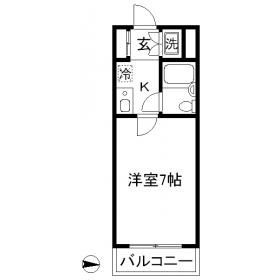 グローリア初穂高田馬場の間取り