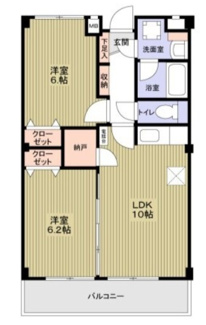 【間取り】 | 富士見ハイツ | 間取りです。