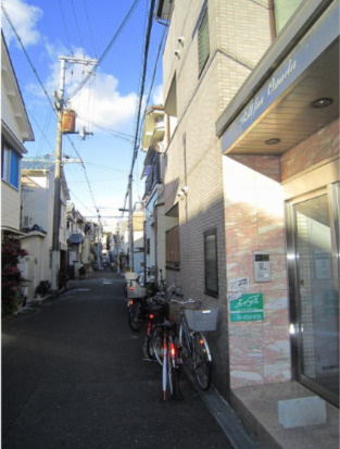 ベルファ大和田のエントランス