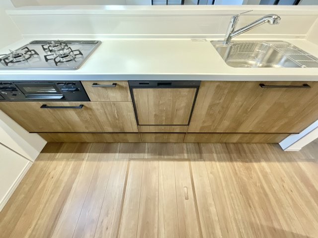 習志野市袖ケ浦５丁目１５期のキッチン|建築施工例