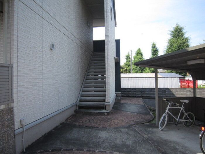 ラフィーネⅡのエントランス