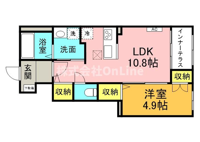 【間取り】 | The NOOK west
