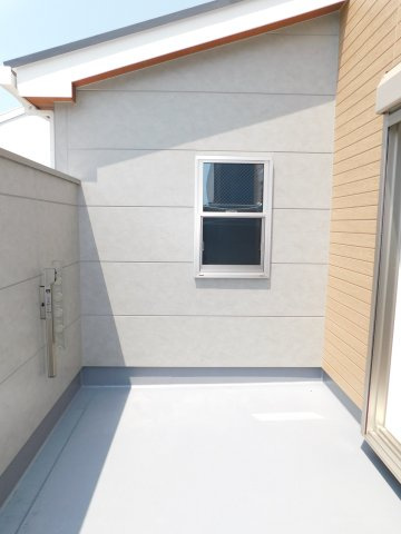 名古屋市港区福田１丁目の新築一戸建のバルコニー|◇バルコニー◇　　南面で陽当り良好なワイドバルコニー♪