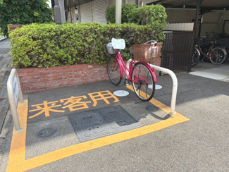 【駐輪場】 | 壬生グランドハイツ | 来客用