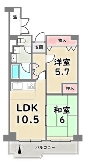 【間取り】 | 壬生グランドハイツ