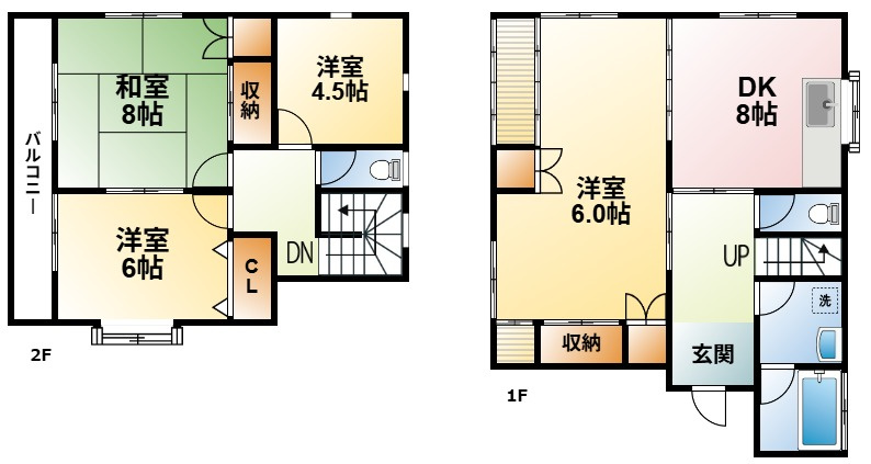 東金市中野S邸戸建の間取り