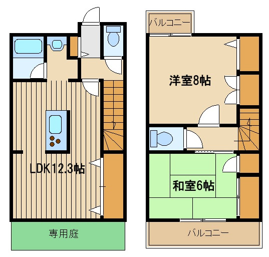 【間取り】 | 泉・Ⅰ