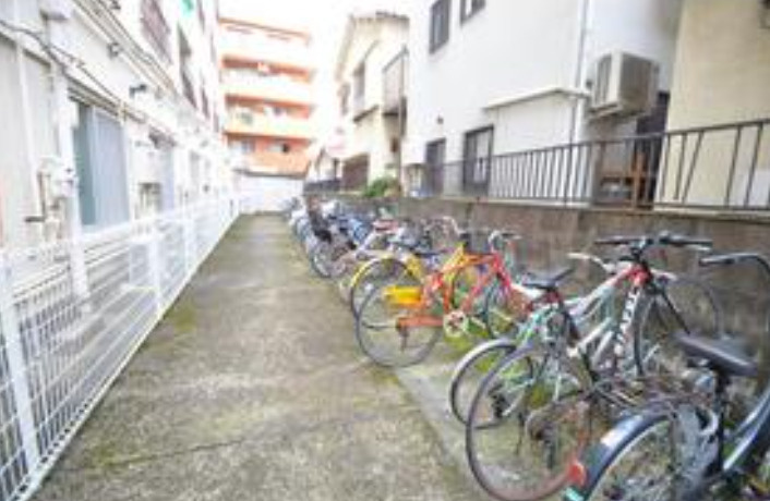 ダイヤモンドレジデンス東日暮里第二のその他共用部分|駐輪場です