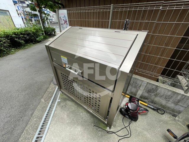 メゾンキコー田辺のその他共用部分|メゾンキコー田辺　敷地内ゴミ置き場