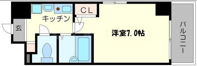 エスリード上本町北の間取り|エスリード上本町北　開放感ある間取り