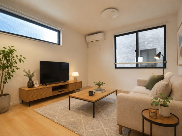 豊島区長崎6丁目　中古戸建の居間・リビング|2026.07.23撮影

現地ご見学希望・資料請求などお気軽にお問い合わせ下さい！
03-5990-5201