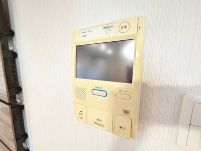 【セキュリティ】 | 東急ドエル・アルス長居公園 | 【TVモニター付きインターフォン】防犯設備として欠かせないTVモニター付きインターフォンがあります♪ 