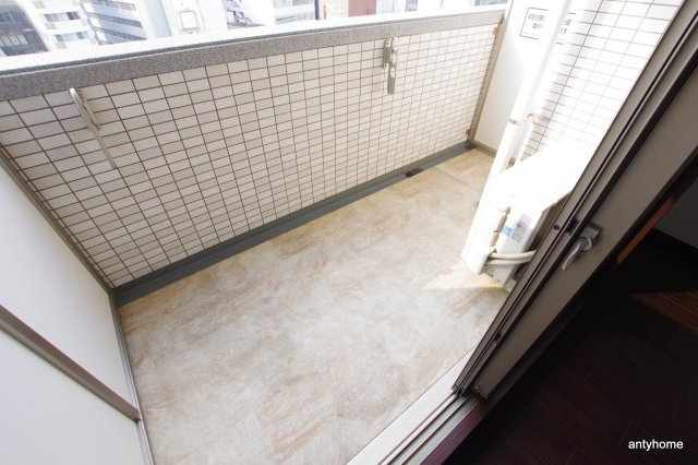 S-RESIDENCE淀屋橋 仲介手数料無料のバルコニー