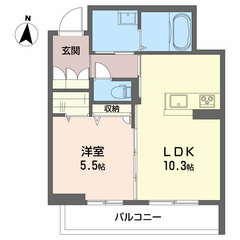 ベレオ緑粋園の外観