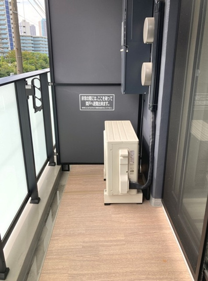 【バルコニー】 | パークアクシス門前仲町テラス | ※写真は同タイプ住戸です。
