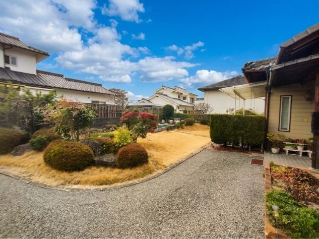 星岡5丁目戸建ての庭|お庭が付いています