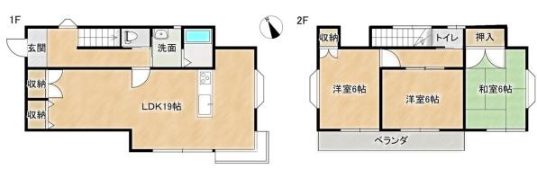 久喜市南栗橋３丁目　中古一戸建ての間取り|対面キッチンでお料理中も家族と会話を楽しめます♪