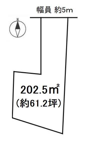 半田市東本町1丁目の土地図