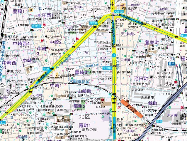 【地図】 | リセス大阪イースト