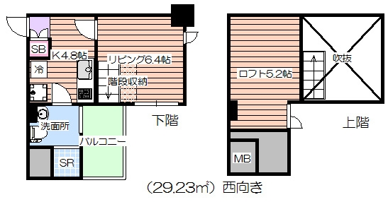 【間取り】 | リセス大阪イースト
