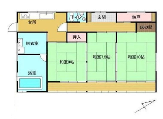 【間取り】 | 東伊豆町白田　戸建
