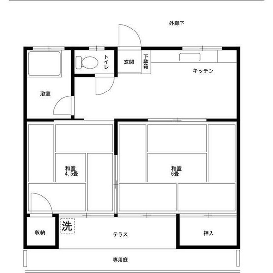 【間取り】 | ＫＥＮコーポラス