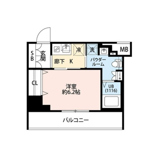【間取り】 | プレール・ドゥーク門前仲町Ⅲ | 間取りです。