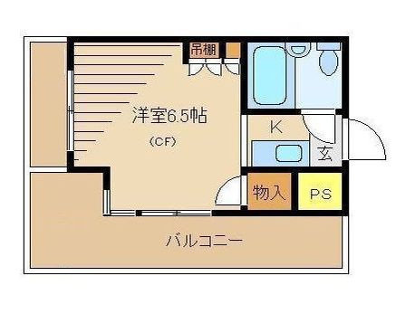 メゾン・ド・マジョレの間取り|間取りです。