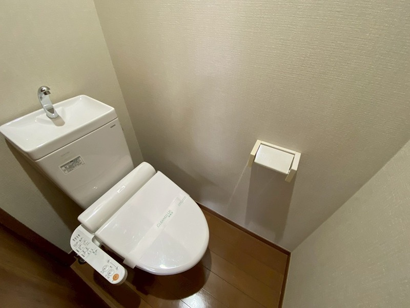 龍角荘 のトイレ