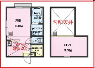【間取り】 | ウッディ　ライン