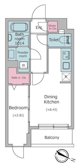 【間取り】 | ドゥーエ梅屋敷