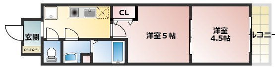 【間取り】 | LUXENA　KADOMA