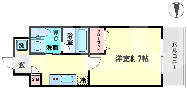 ハーベスト夕陽丘の間取り|ハーベスト夕陽丘　間取り
