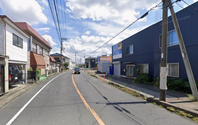 【その他】 | 越谷市大字下間久里　店舗付住宅 | 前面道路　旧日光街道沿い