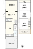 越谷市大字下間久里　店舗付住宅の画像