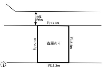 平塚市日向岡1丁目　売地の土地図
