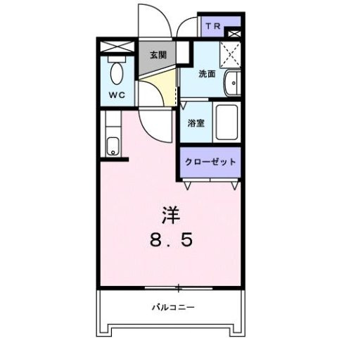 ヴィレッジ　トミタ　Ｄの間取り