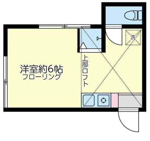 エルハイム鶴見の間取り|間取りです。