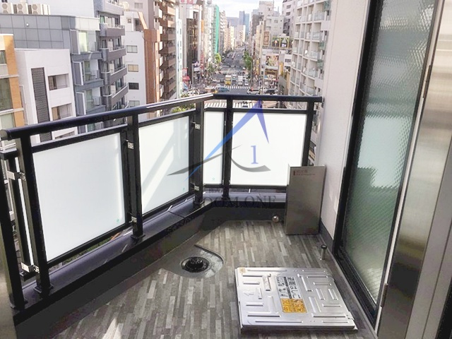 LAND DEN舟町 のバルコニー|バルコニーです。