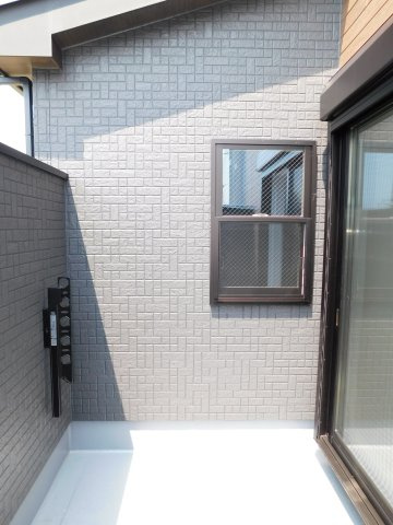 名古屋市港区福田１丁目の新築一戸建のバルコニー|◇バルコニー◇　　南面で陽当り良好なワイドバルコニー♪