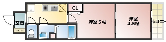 【間取り】 | LUXENA　KADOMA