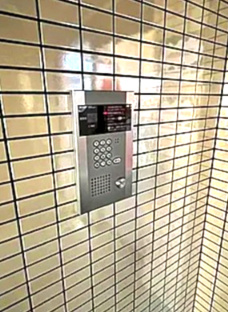 足立区保木間３丁目の賃貸マンションのセキュリティ