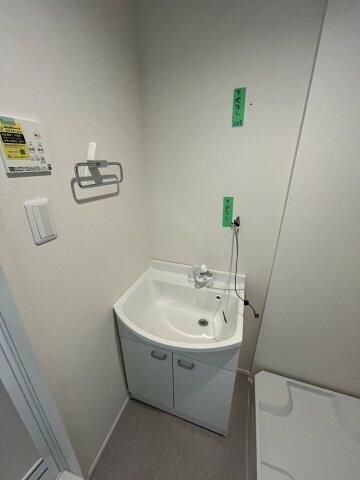 ハーモニーテラス北小岩ⅩⅧの独立洗面台